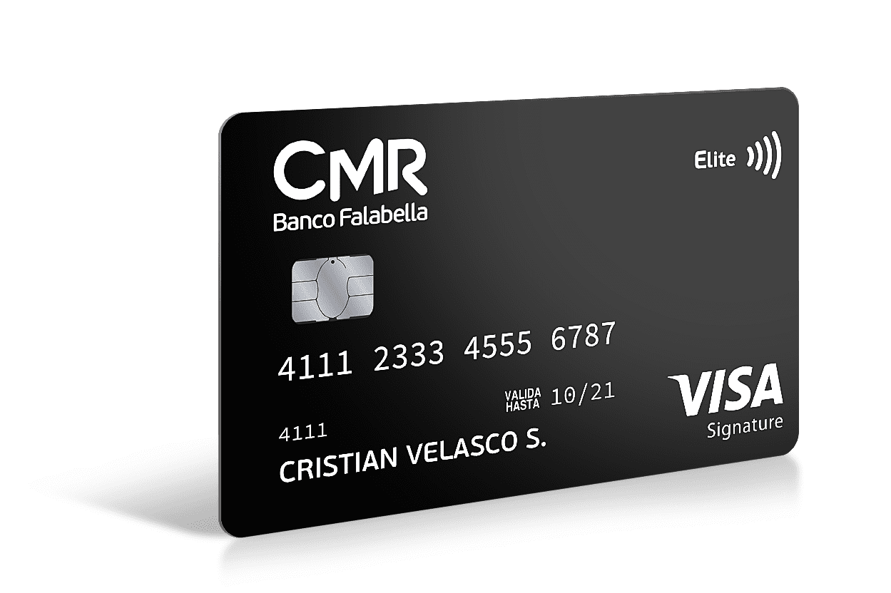 Tarjeta Visa Signature