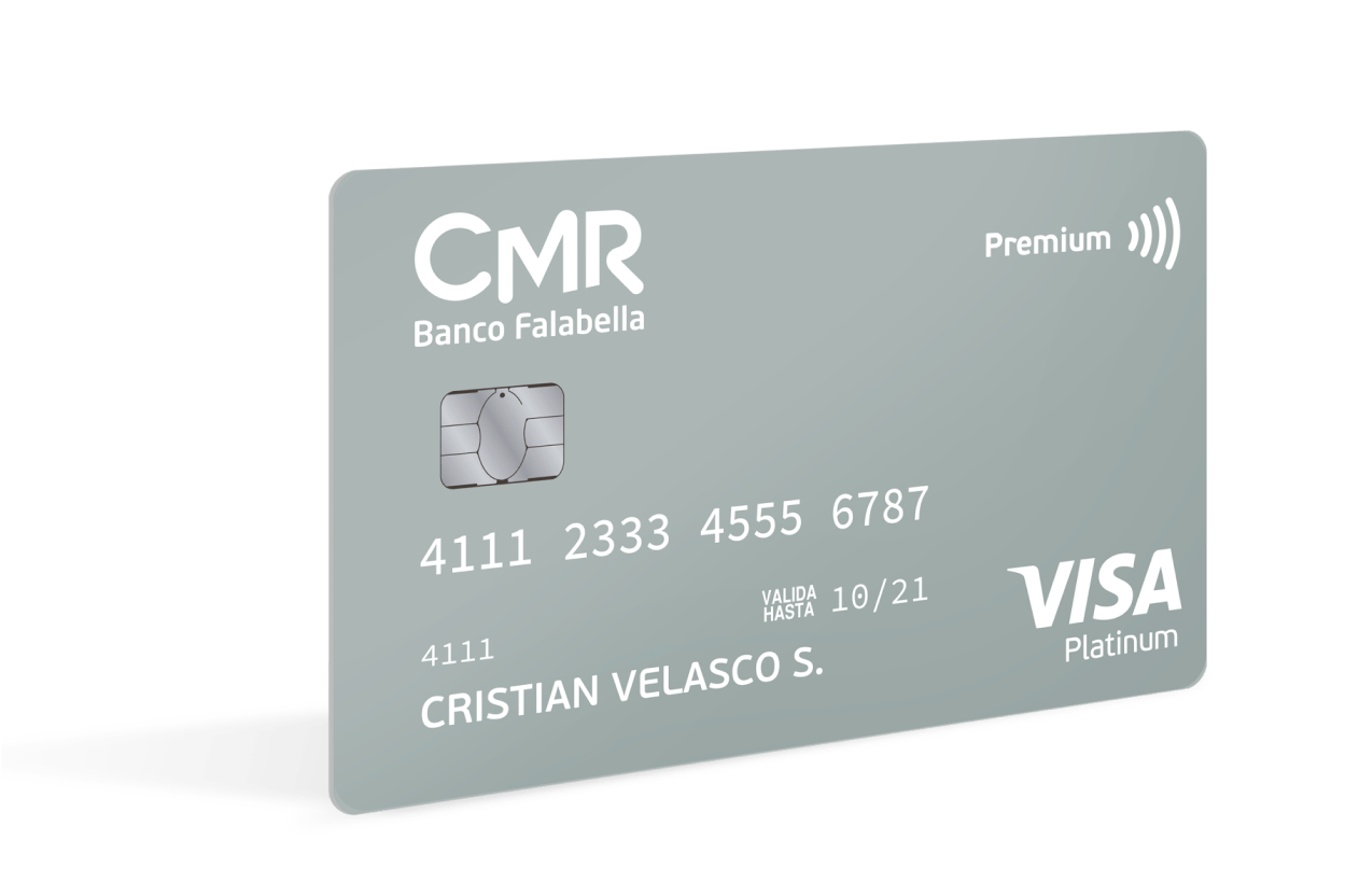 Tarjeta CMR Visa Platinum